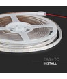 5m 3,2W/m stænktæt LED strip - Grønt lys, IP65