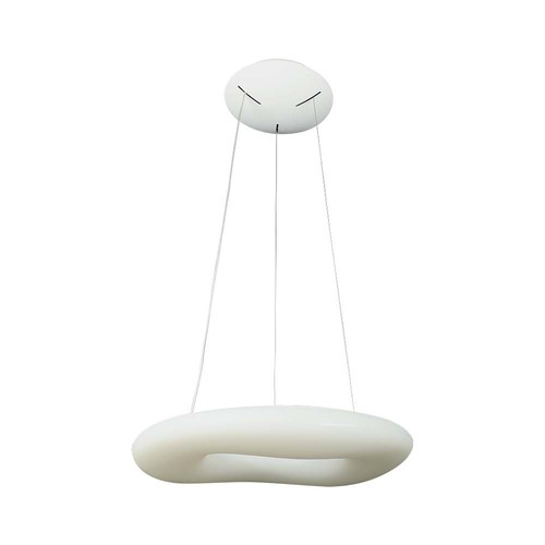 Suspension design 60cm 36W CCT dimmable - Ronde, 3900lm, télécommande incl., garantie 3 ans