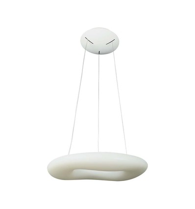 60cm 36W CCT dimbare design pendellamp - Rond, 3900lm, incl. afstandsbediening, 3 jaar garantie