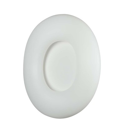 Rund LED Overflatpendel 78W - Designer, Fargeskiftende, 750x130, Dempbar, Hvit