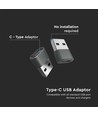 USB-C naar USB adapter - Audio connector, wit