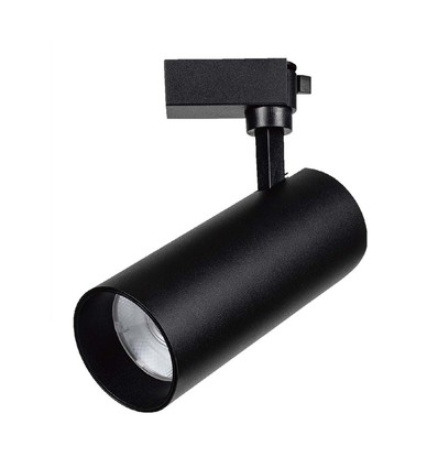 Spot sur rail LED Samsung 35W - Noir, 4000K, COB, 3000lm, IP20