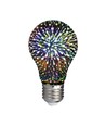 Ampoule LED E27 3W - A60, effet d'étoile 3D