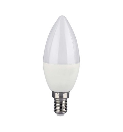 E14 4,8W smart kernepære med fjernbetjening - RGB+4000K, 470lm, dæmpbar, inkl. 24-knaps fjernbetjening