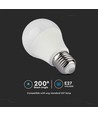 Ampoule LED connectée E27 8,5W avec télécommande - RGB+4000K, A60, dimmable, 806lm, incl. télécommande