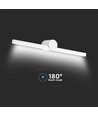 Applique LED 10W pour salle de bain / miroir - IP65, 61cm, blanc