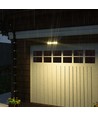 Applique murale LED solaire 8W avec détecteur - 950lm, 3000K, IP65, batterie 4000mAh