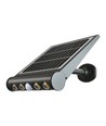 8W Solara LED væglampe med sensor - Solcelle, 950lm, IP65, PIR sensor, sort finish