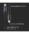 1m USB naar Type C kabel - Zwart, voor thuis en kantoor