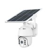 HD Smart 4G Solar PTZ camera met PIR sensor - Full HD, 360° pan-tilt, wit, incl. zonnepaneel