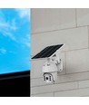 HD Smart 4G Solar PTZ camera met PIR sensor - Full HD, 360° pan-tilt, wit, incl. zonnepaneel