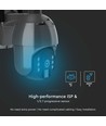Caméra WiFi PTZ solaire extérieure - 360°, Full HD, IP65, noir