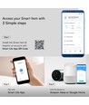 Utendørs WiFi PTZ solcelledrevet kamera - 360°, Full HD, IP65, sort