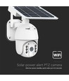 WiFi HD Smart Solar PTZ kamera med solceller - 2MP, IP65, PIR sensor, 360° rotation, Smart Life app