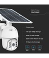 WiFi HD Smart Solar PTZ kamera med solceller - 2MP, IP65, PIR sensor, 360° rotation, Smart Life app
