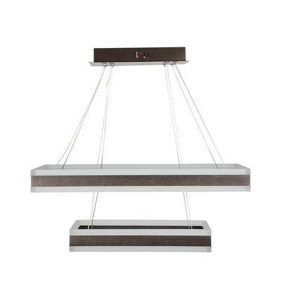 113W kroonluchter - 3000K, dimbaar, koffie