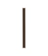 Applique murale allongée Corten, LED 17W - 4000K, IP65, utilisée à l'intérieur et à l'extérieur.
