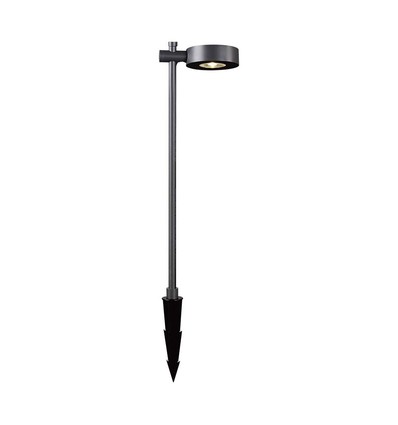 6W LED hagelampe bedlampe, sort, 102,5 cm - IP65, RA90, 4000K, aluminium