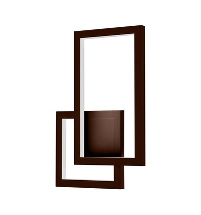 Applique murale LED moderne 20W - Corten, 360°, 2400lm, IP20, 3000K, avec source lumineuse