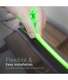 10m 12W/m Neon Flex LED strip - 24V, largeur 25mm, IP65, SMD 2835