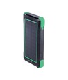 10000mAh Solar Wireless Powerbank, 10W - Zwart, aluminium, opladen via zonne-energie