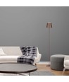 Lampadaire LED 4W, rechargeable - IP54, Corten, touch dimmable, hauteur réglable 50-130cm, charge USB