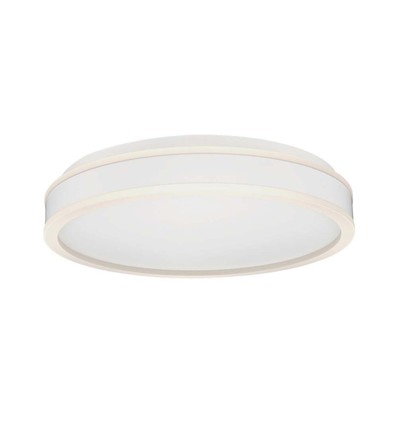 Plafonnier LED design 42W - Rond, blanc, dimmable, 4000K, angle de diffusion 360 degrés