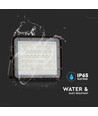 6W Solara LED projektør med solcelle - IP65, 6400K, inkl. fjernbetjening og solcellepanel