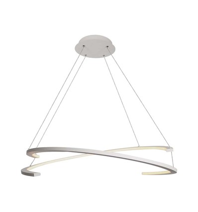 48W LED designer pendel, hvit - Triac dimbar, 800x1200mm, 4000K, IP20