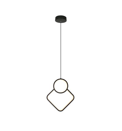 12W LED hanglamp, wit ruit-design - 105lm/W, 28x180cm, moderne kroonluchter