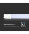 Tube LED T8 120cm / 18W - Nano-plastique, 103lm/W, IP20
