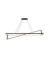 45W LED design hanglamp - TRIAC dimbaar, 3000K, zwart