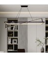 Suspension design LED 45W - Dimmable TRIAC, 3000K, noir