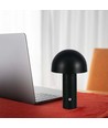 Lampe de table LED rechargeable 3W, noir - 3-en-1 CCT, dimmable, tactile, 5V, batterie 1800mAh