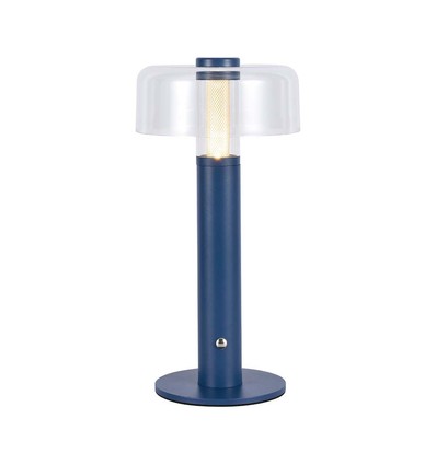 1W oplaadbare LED tafellamp - Violet, dimbaar, 3000K, USB opladen, 30cm hoog