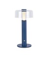 1W oppladbar LED bordlampe - Fiolett, dimbar, 3000K, USB lading, 30cm høy