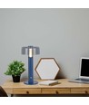 Lampe de table LED rechargeable 1W - Violet, dimmable, 3000K, chargement USB, hauteur 30cm