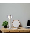 1W genopladelig LED bordlampe, champagne guld - Touch dæmpbar, USB-C, 3000K, 1800mAh, højde 30cm