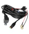 Kabel med afbryder til arbejdslampe - 1 lampe, 15A, DT06-2S stik, arbejdslampe