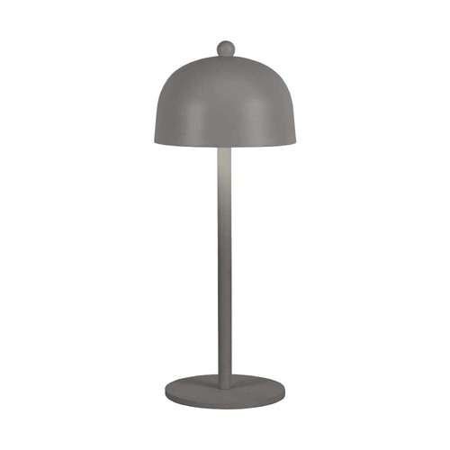 V-Tac Oppladbar bordlampe 3i1 - CCT, grå, IP20, touch dimbar