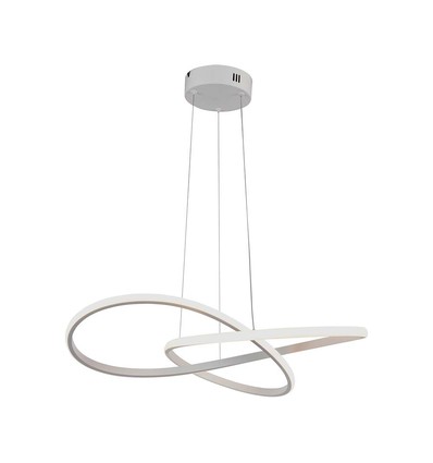 Suspension LED 20W, Ø50cm - 127lm/W, blanc, circulaire, 3000K, incl. source lumineuse