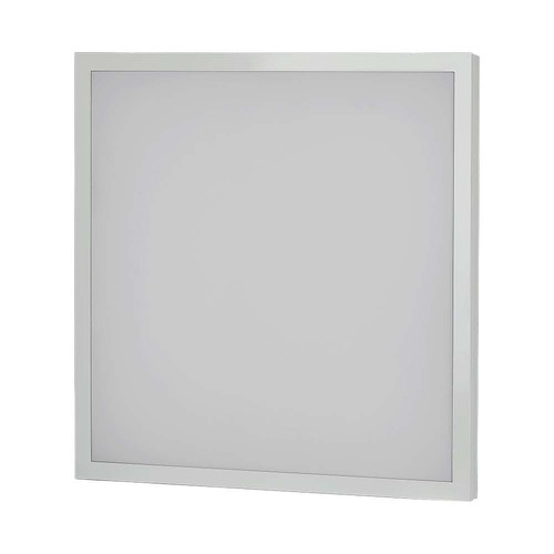 60x60 LED panel, 36W - 110lm/W, 2-i-1 innfelt eller utenpåliggende, hvit kant