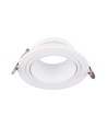 Spot encastrable GU10 - Rond, blanc, Ø8,75cm, IP20, sans source lumineuse