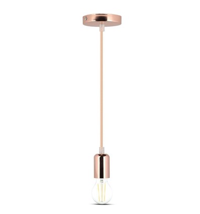 Douille de lampe V-Tac - Or rose, E27
