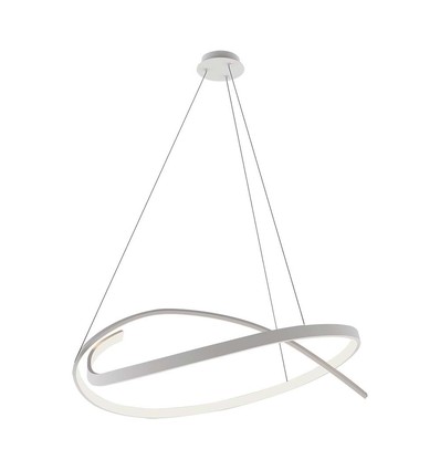 48W LED metalltaklampe - 800x1200mm, 4000K, hvit, Triac-dimming