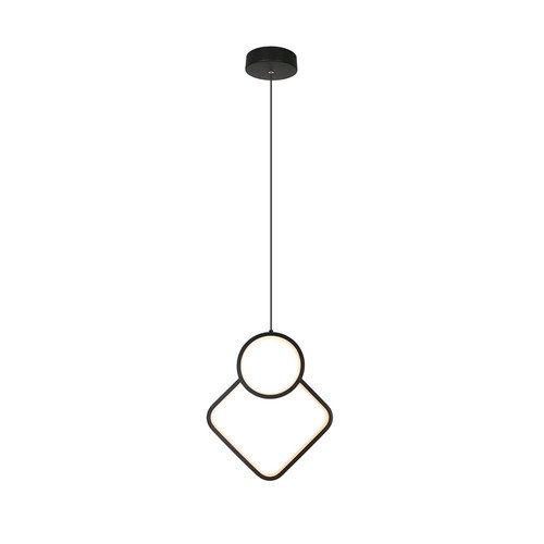 Suspension design 12W en métal - L280 x H1800mm, 1300lm, source incluse
