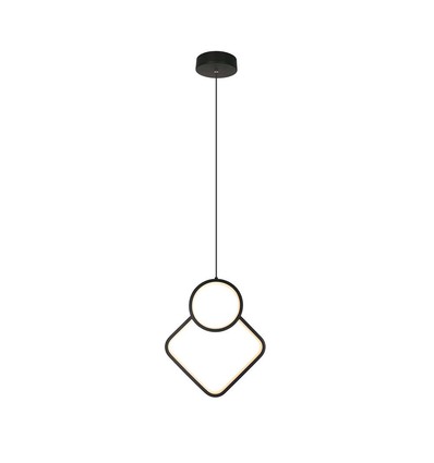 12W Designer pendel i metal - L280 x H1800mm, 1300lm, inkl. lyskilde