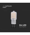 G4 1,1W LED lampa, 12V - Samsung LED chip, 100lm, 300°, plast, 5 års garanti