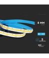 Ruban LED COB 5m 10W/m - 24V, 280 LED/m, IP20, 8mm