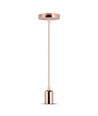 Douille de lampe V-Tac - Or rose, E27
